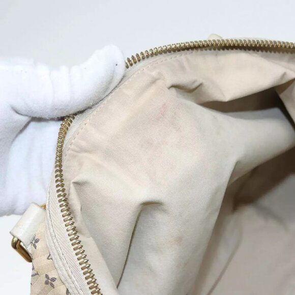 LOUIS VUITTON Monogram Mini Lin Croisette Marina GM Bag 2way M95492 Auth 85081 - Picture 11 of 16